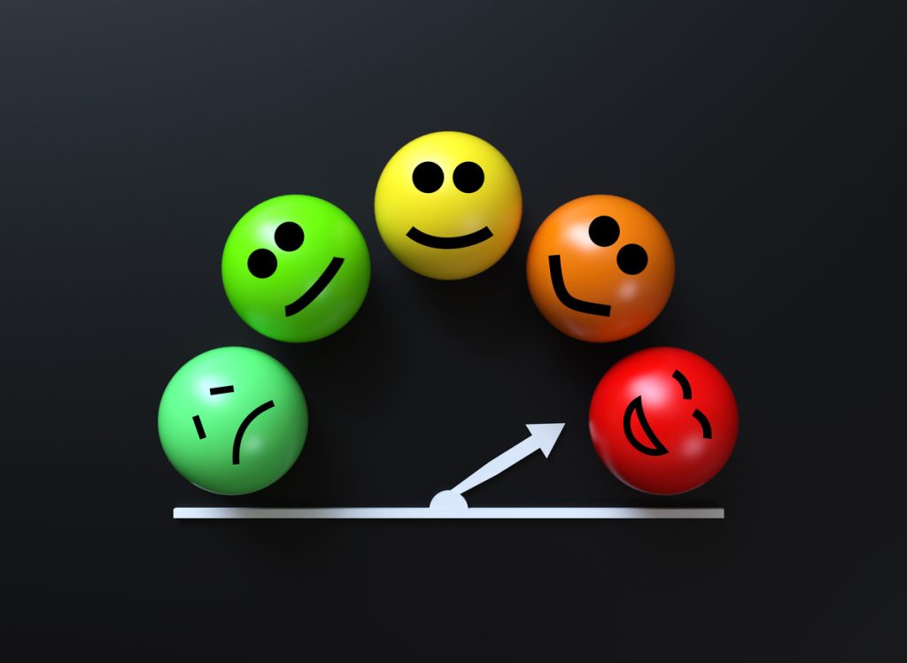 dopamin i sreća - grafički prikaz direktne poveznice