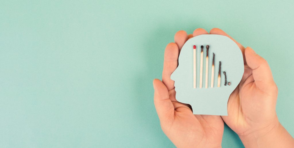 iscrpljenost se gradi u glavi - skica